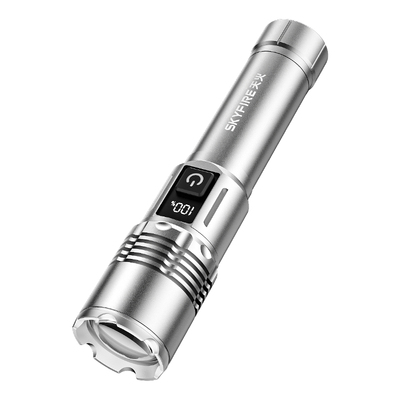 天火自行车灯前灯夜骑强光手电筒