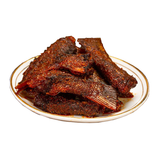 鱼排鱼尾爆辣湖南特产网红零食即食麻辣鱼尾巴鱼块猛辣小吃