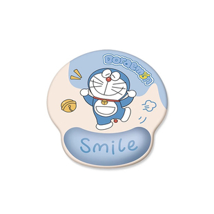 多啦A梦护腕鼠标垫女护腕橡胶手腕垫键盘手托办公学习书桌垫滑鼠