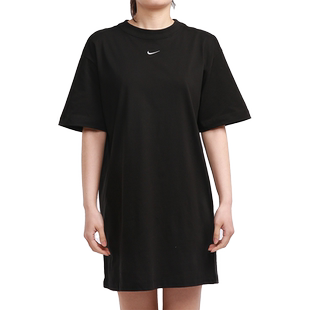 Nike/耐克当季女子长款圆领新款休闲运动T恤CJ2243-100