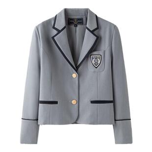 东京岁时记学院风西装套装jk制服套装裙班服初秋款校供感短外套装