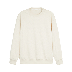 BODYDREAM400G重磅卫衣男GeekChic老钱风肌理内搭打底衫长袖上衣