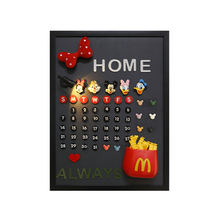 2026新款磁吸电表箱装饰画创意卡通总开关盒配电箱遮挡画遮丑挂画