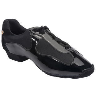 ADS拉丁舞鞋男女同款摩登鞋两用 室内软底矮跟恰恰练习国标教师鞋