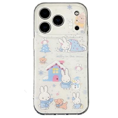 米菲兔小熊适用苹果手机壳