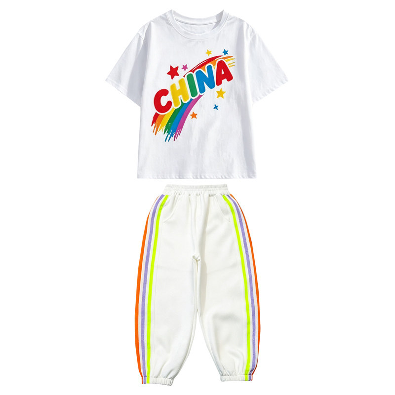 六一儿童节表演服夏季小学生班服校服园服啦啦队学院演出服毕业照