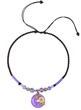 复古挂饰玉原创设计国风女平安扣