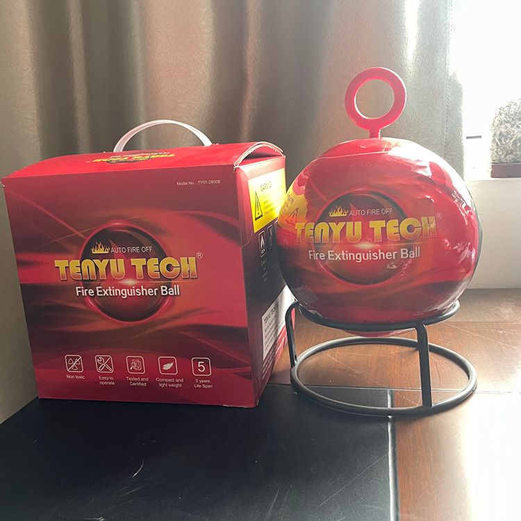 森林防火支架挂钩1.3kg自动拉灭火投掷无人机形灭火弹锤发球干粉