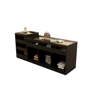 服装店中岛柜展示台店铺饰品摆件网红展示桌流水台女装陈列储物柜