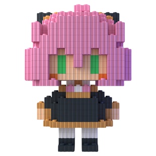 同人二创积木人间谍过家家系列高难度拼装小颗粒动漫手办3d模型