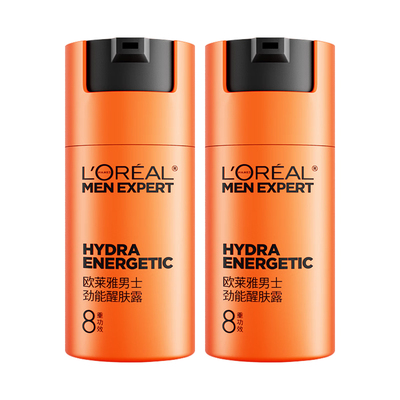 欧莱雅男士劲能醒肤露护肤霜乳液补水保湿夏季清爽擦脸护肤正品