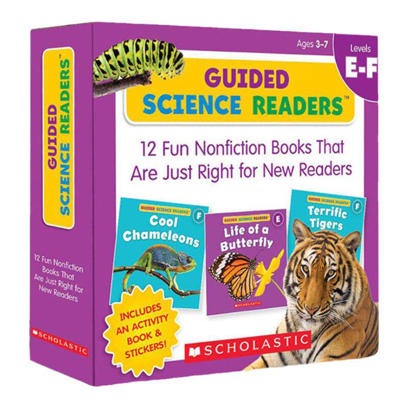 英文原版绘本 Scholastic Guided Science Readers EF 科学指导型阅读小套装 学乐出品16册盒装绘本读物 3-7岁阅读英语辅导童图书