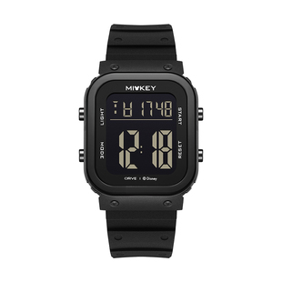 迪士尼手表电子表男205新款只看时间学生初高中数字显示儿童男孩