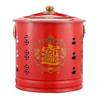 烧纸桶搪瓷聚宝盆家用室内化宝炉