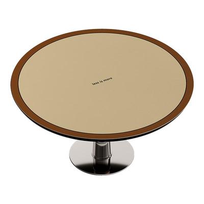 中古风圆形桌垫防水防油定制