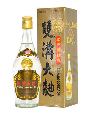 双沟大曲老名玻酒46度浓香型白酒
