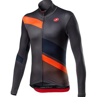 蝎子castelli男快步赛事同款设计春秋长袖上衣骑行服透气4520519