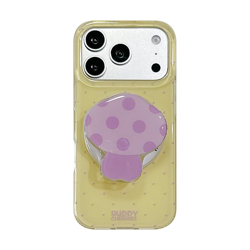 适用于iPhone简约波点磁吸手机壳