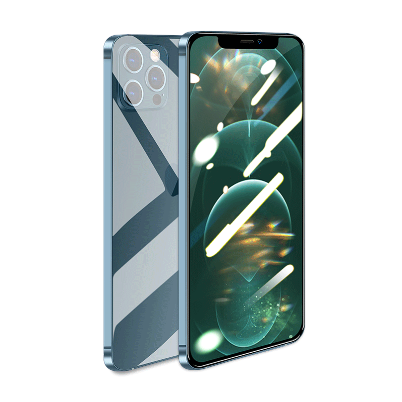 气囊无尘仓秒贴膜适用IPhone17promax苹果16/15钢化膜14防窥16pro全屏17air手机膜15pro新款13磨砂ip防爆12xr