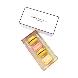 PM比利时印花马卡龙点心零食高端甜品下午茶巧克力礼盒节日送礼物