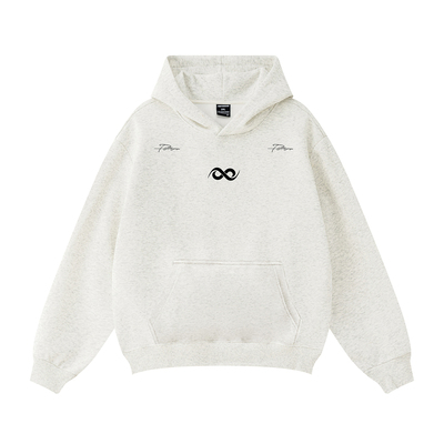 简约带帽潮牌重磅宽松卫衣