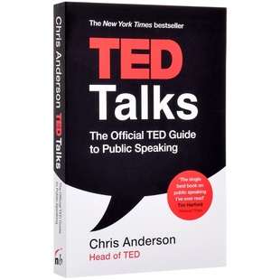 【中商原版】TED:官方版演讲指南 英文原版TED Talks:The Official TED Guide to Public Speaking 克里斯·安德森 演讲的力?