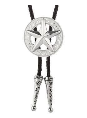 原创设计风长款五角星短袖项链