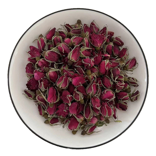 玫瑰花茶买1送1农家自种新鲜花草茶山东平阴玫瑰花蕾散装干玫瑰花