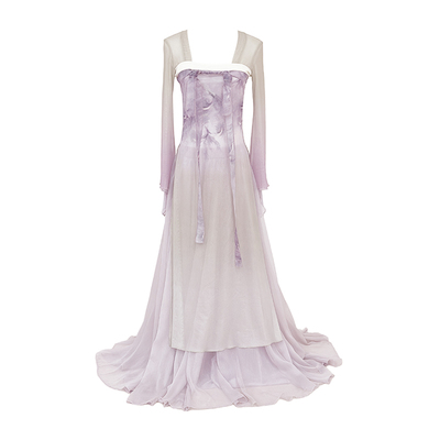 叶落清舞古典舞仙气齐胸纱衣汉唐