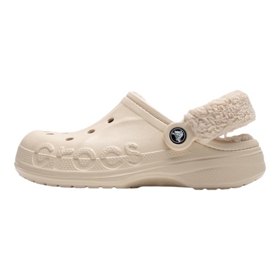 卡骆驰男鞋女鞋 2025新款秋冬保暖加绒洞洞鞋户外鞋贝雅暖绒拖鞋