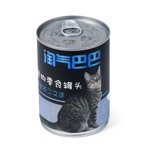 淘气巴巴猫罐头主食375g整箱