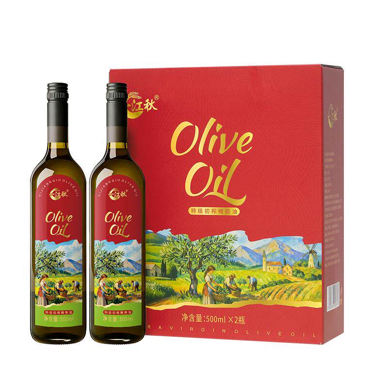 特级初榨纯橄榄油500ML*2瓶
