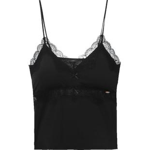 歌瑞尔2025年新款蕾丝小吊带文胸一体背心女带胸垫V领性感内搭