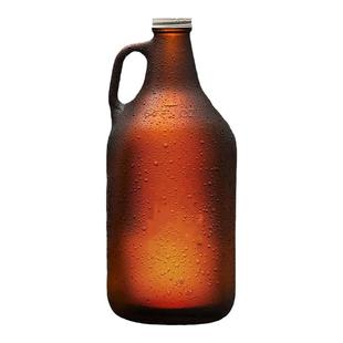 GrowlerJugs避光啤酒瓶冷萃咖啡瓶咆哮者酒壶茶色美式咖啡玻璃瓶