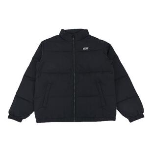 VANS范斯新款男女情侣羽绒服夹克宽松休闲经典外套VN000P30BLK