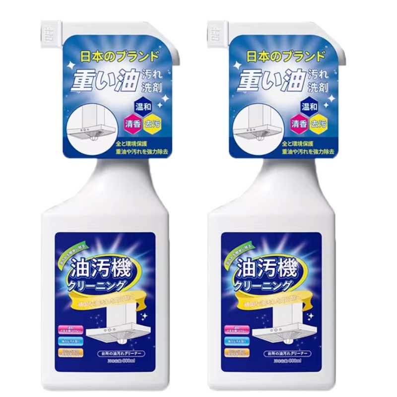 洁乐适抽油烟机清洗剂去重油污厨房泡沫油渍净免拆洗500ml*1瓶装