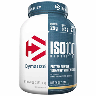 Dymatize狄马泰斯水解分离乳清蛋白质粉1.4磅3磅男女健身营养增肌