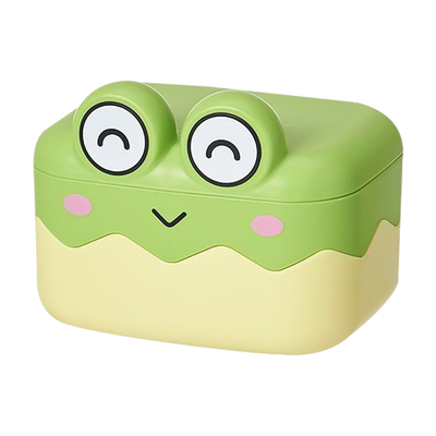 小青蛙肥皂盒双层可沥水可拆卸