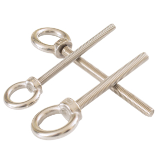 304不锈钢吊环螺丝 加长吊环螺栓 圆形 环型螺钉M5M8M10M12M16M24