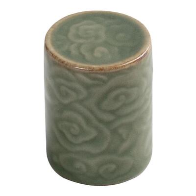 茶人小物件祥云盖置盖柱盖托