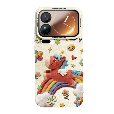 适用小米17手机壳新款17promax硅胶15带挂绳14小众高级感13卡通小飞马12全包镜头11女款ultra防摔17pro软外壳