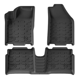 适用于24款宝骏悦也plus汽车脚垫tpe脚垫全环保专车后备箱垫