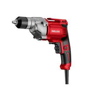 德力西手电钻家用多功能220v有带线电动螺丝刀电转手枪钻电动工具