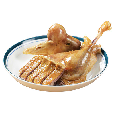 胜缘食品剁半咸鹅试吃装