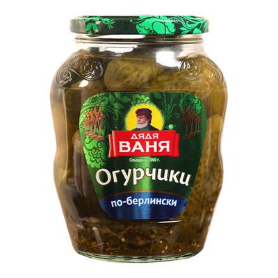 俄罗斯原装进口老爹酸黄瓜