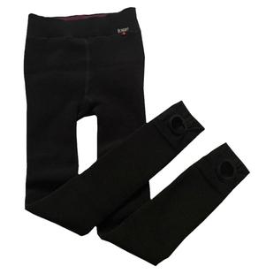 兰梦迪9368加绒秒热打底裤女加厚保暖黑踩脚滑面高腰修身显瘦外穿