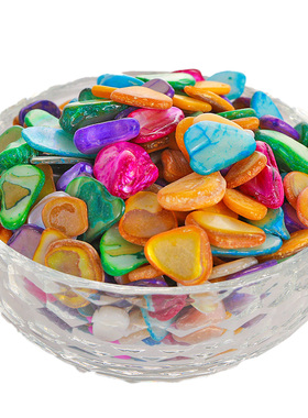 供曼扎七宝石彩色天然贝壳供佛