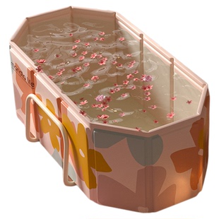 泡澡桶折叠大人全身浴缸成人支架洗澡桶家用儿童可坐浴盆沐浴汗蒸