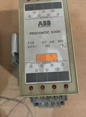 1 X ABB Procontic K200. Programmable. Controller GJV3072414R