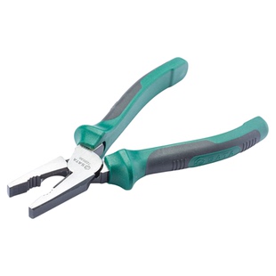 世达老虎钳子高硬度工业级省力电工专用家用6/8寸夹钳钢丝钳工具